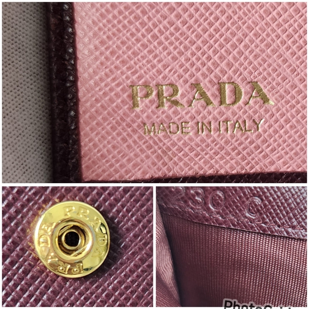 ‼️SOLD SOLD‼️ Auth Prada Saffiano Leather Wallet - Picture 4 of 10